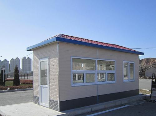 包头高新区雕花岗亭四号